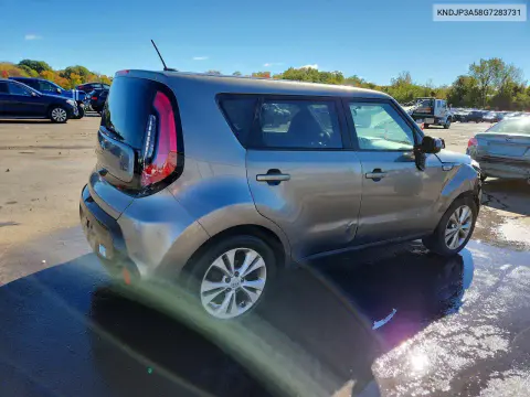 2016 Kia Soul + VIN KNDJP3A58G7283731 фото 3