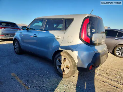 KNDJN2A21G7843031 — 2016 Kia Soul, фото 2 с аукциона Copart 20.10.2026, Боковая часть