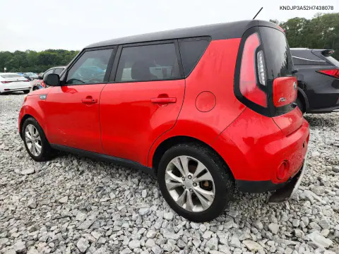 2017 Kia Soul + VIN KNDJP3A52H7438078 фото 2