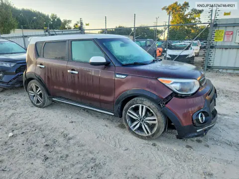 2017 Kia Soul + VIN KNDJP3A57H7464921 фото 4
