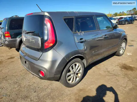 2017 Kia Soul + VIN KNDJP3A5XH7445277 фото 3