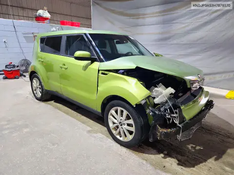 2017 Kia Soul + VIN KNDJP3A53H7878570 фото 4