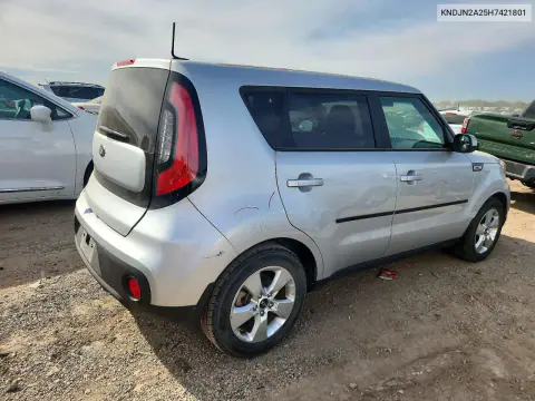 2017 Kia Soul Base VIN KNDJN2A25H7421801 фото 3