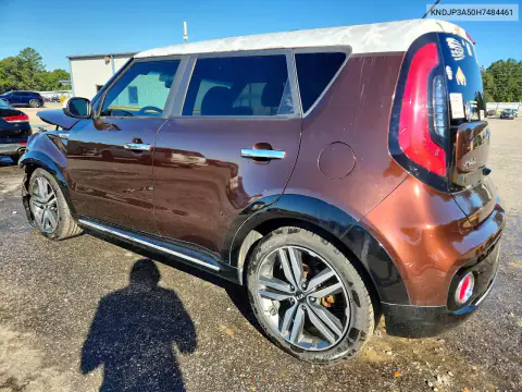 KNDJP3A50H7484461 — 2017 Kia Soul, фото 2 с аукциона Copart, Передняя часть
