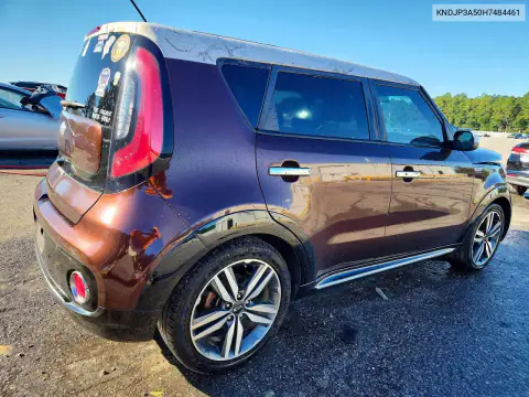 KNDJP3A50H7484461 — 2017 Kia Soul, фото 3 с аукциона Copart, Передняя часть