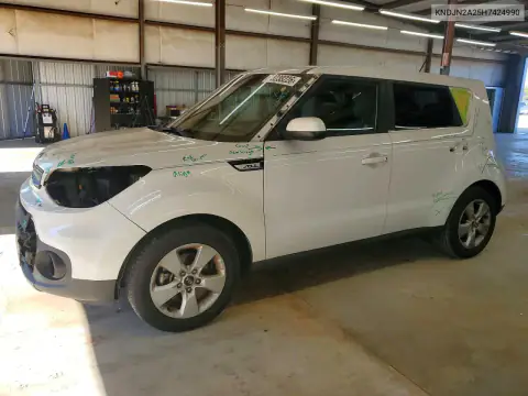 KNDJN2A25H7424990 — 2017 Kia Soul, Передняя часть, фото до ремонта