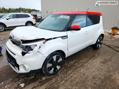 2018 Kia Soul + VIN KNDJP3A51J7538016 фото 1