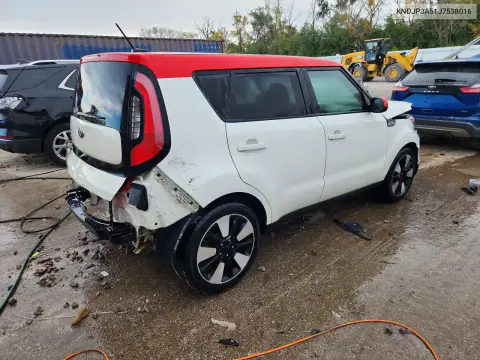 2018 Kia Soul + VIN KNDJP3A51J7538016 фото 3