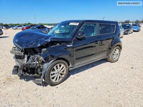 KNDJP3A56J7605077 — 2018 Kia Soul, Передняя часть, фото до ремонта