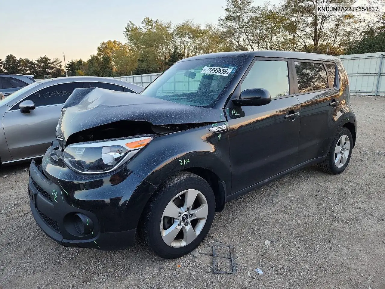2018 Kia Soul Base VIN KNDJN2A22J7554537 фото 1