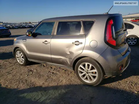 2018 Kia Soul + VIN KNDJP3A55J7557197 фото 2