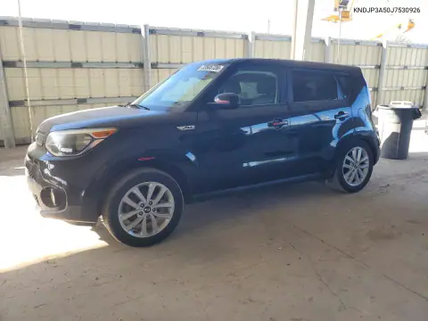 KNDJP3A50J7530926 — 2018 Kia Soul, Сторона, фото до ремонта