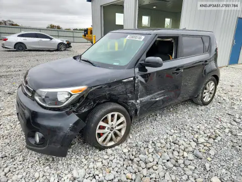 KNDJP3A51J7551784 Kia Soul 2018 — повреждение Передняя часть, фото до ремонта