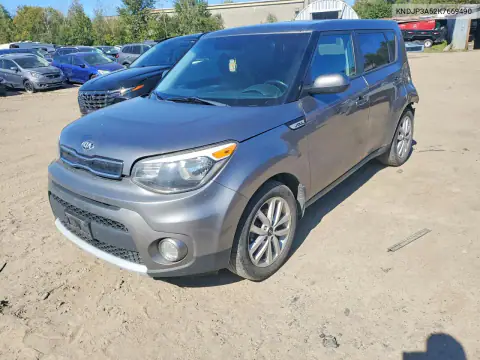 KNDJP3A52K7669490 — 2019 Kia Soul, Задняя часть, фото до ремонта
