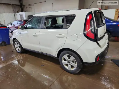 2019 Kia Soul Base VIN KNDJN2A2XK7662566 фото 2