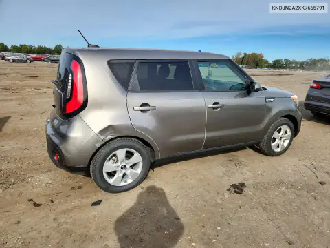 2019 Kia Soul Base VIN KNDJN2A2XK7665791 фото 3