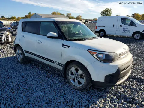 2019 Kia Soul Base VIN KNDJN2A20K7687380 фото 4