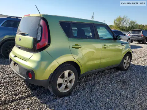 KNDJN2A21K7916455 — 2019 Kia Soul, фото 3 с аукциона Copart 20.10.2026, Механические повреждения