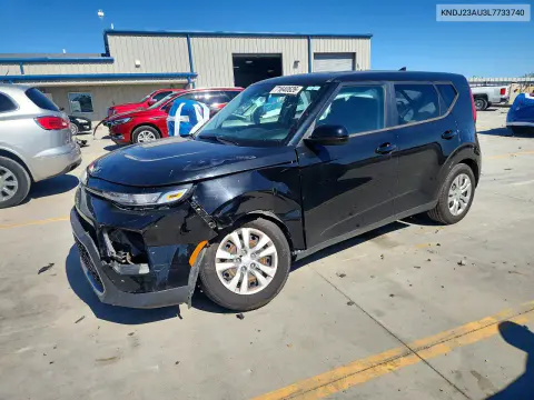 KNDJ23AU3L7733740 — 2020 Kia Soul, Передняя часть, фото до ремонта
