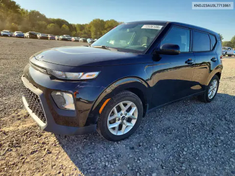 KNDJ23AU3L7713861 — 2020 Kia Soul, Задняя часть, фото до ремонта
