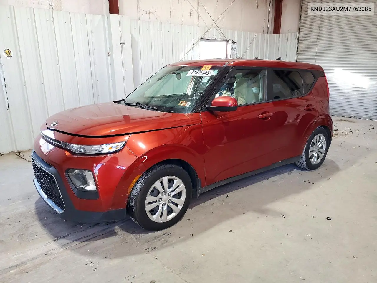 2021 Kia Soul Lx VIN KNDJ23AU2M7763085 фото 1