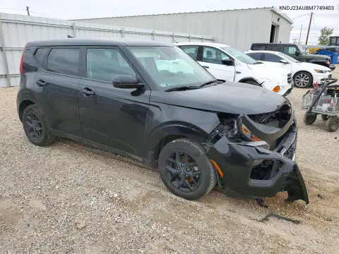 KNDJ23AU8M7749403 — 2021 Kia Soul, фото 4 с аукциона Copart, Передняя часть