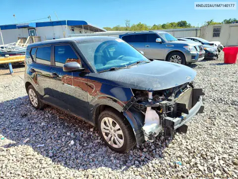 KNDJ22AU1M7140177 — 2021 Kia Soul, фото 4 с аукциона Copart, Передняя часть