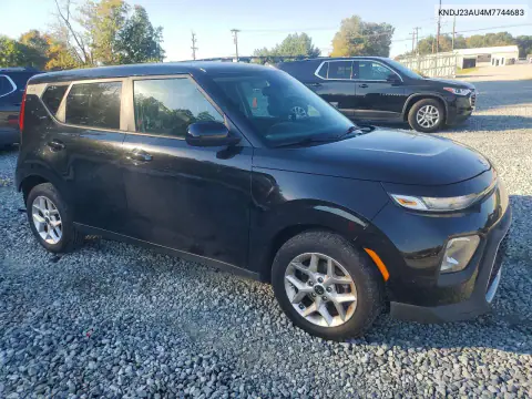 KNDJ23AU4M7744683 — 2021 Kia Soul, фото 4 с аукциона Copart, Задняя часть