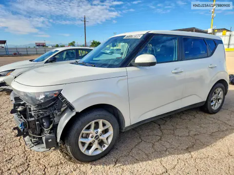 KNDJ23AU2P7880900 — 2023 Kia Soul, Передняя часть, фото до ремонта