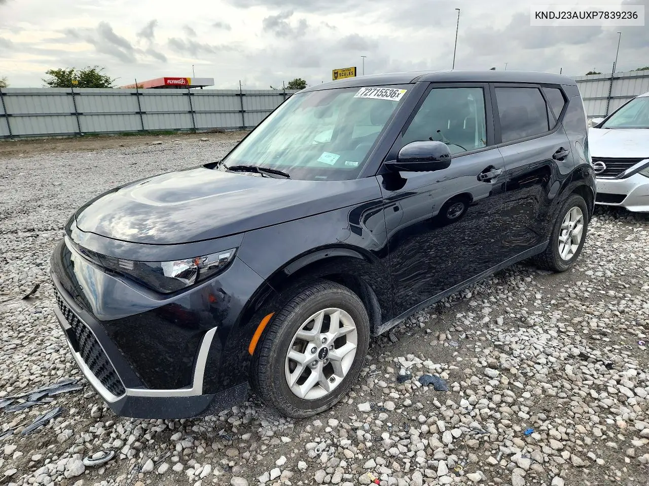 KNDJ23AUXP7839236 Kia Soul 2023 — повреждение Задняя часть, фото до ремонта