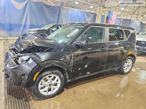 KNDJ23AU2R7238955 — 2024 Kia Soul, Передняя часть, фото до ремонта