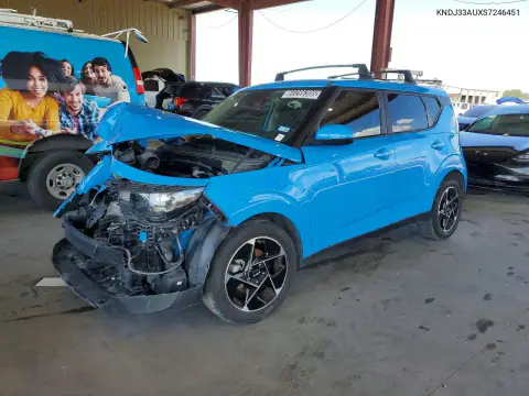 KNDJ33AUXS7246451 — 2025 Kia Soul, Передняя часть, фото до ремонта