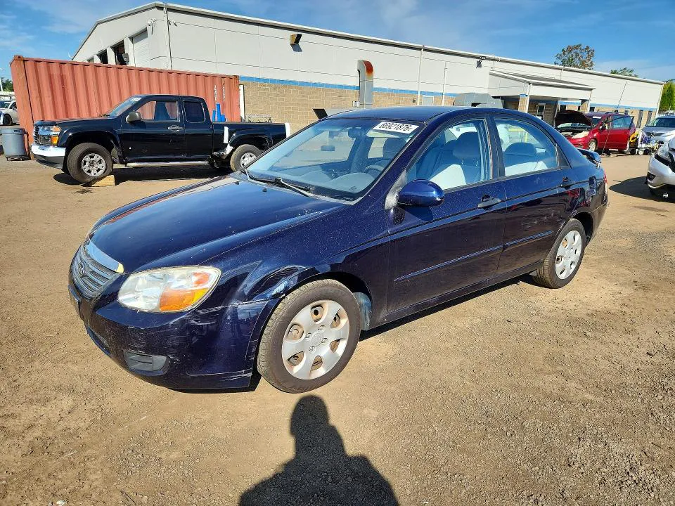 2008 KIA SPECTRA VIN KNAFE122285584428 фото 1
