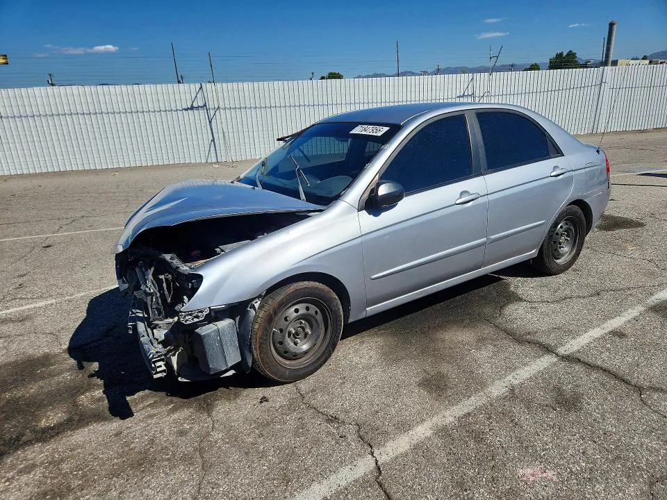 2008 KIA SPECTRA VIN KNAFE122985554083 фото 1