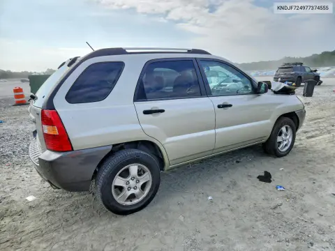 2007 Kia Sportage Lx VIN KNDJF724977374555 фото 3