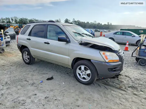 2007 Kia Sportage Lx VIN KNDJF724977374555 фото 4