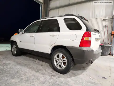 2007 Kia Sportage Lx VIN KNDJE723977358348 фото 2