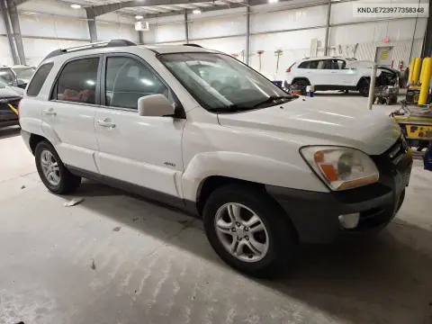 2007 Kia Sportage Lx VIN KNDJE723977358348 фото 4