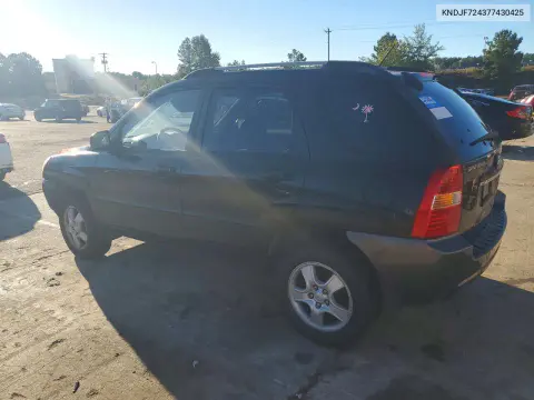 2007 Kia Sportage Lx VIN KNDJF724377430425 фото 2