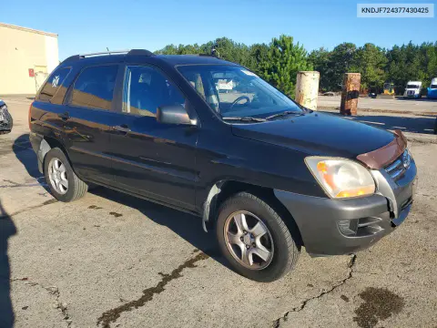 2007 Kia Sportage Lx VIN KNDJF724377430425 фото 4