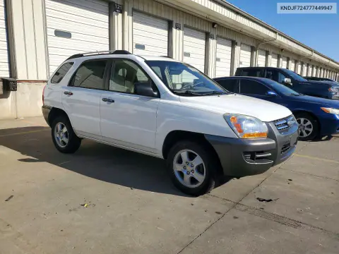 2007 Kia Sportage Lx VIN KNDJF724777449947 фото 4