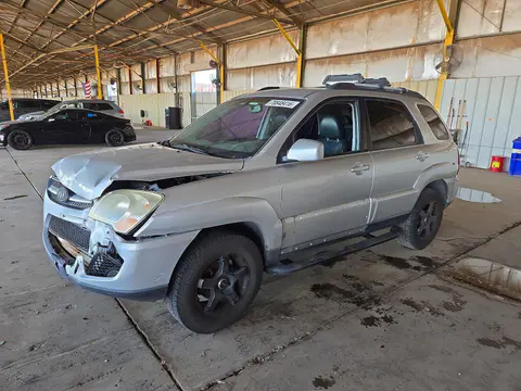 KNDJE723297568065 — 2009 Kia Sportage, Передняя часть (Front End), фото до ремонта
