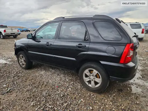 2009 Kia Sportage Lx VIN KNDJF724X97576520 фото 2