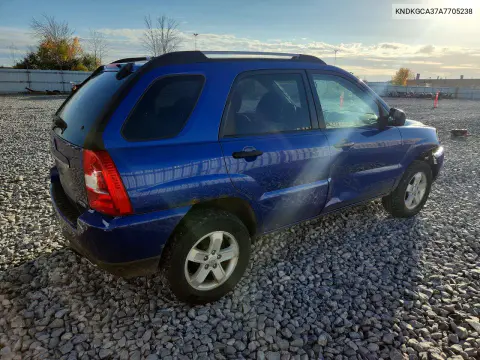 2010 Kia Sportage Lx VIN KNDKGCA37A7705238 фото 3