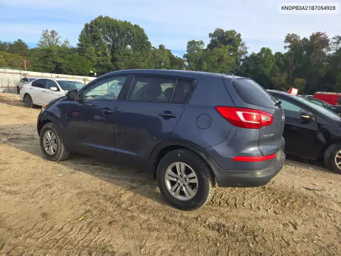 2011 Kia Sportage Lx VIN KNDPB3A21B7054928 фото 2