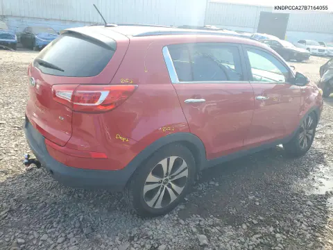2011 Kia Sportage VIN KNDPCCA27B7164055 фото 3