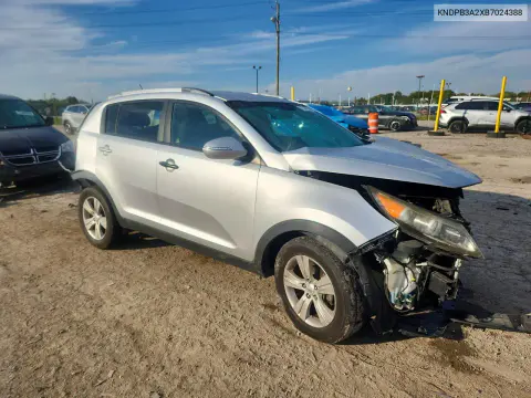 2011 Kia Sportage Lx VIN KNDPB3A2XB7024388 фото 4