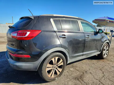 KNDPC3A27B7067776 — 2011 Kia Sportage, фото 3 с аукциона Copart, Передняя часть