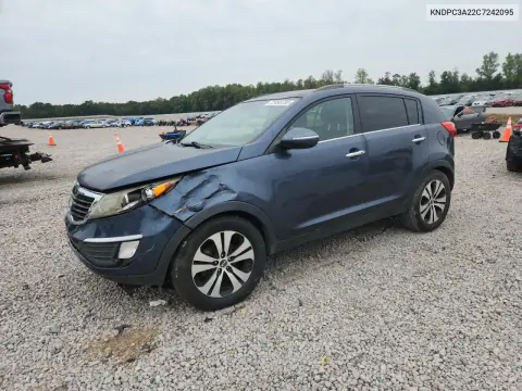 KNDPC3A22C7242095 — 2012 Kia Sportage, Передняя часть, фото до ремонта