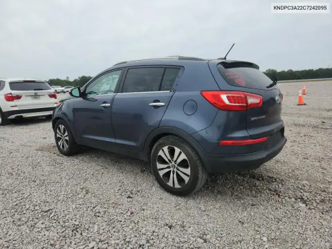 2012 Kia Sportage Ex VIN KNDPC3A22C7242095 фото 2